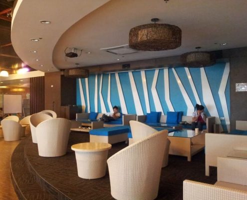 學校_宿霧_QQ_IT商務校區 校内休息區 學校_宿霧_QQ_IT商務校區 校内休息區